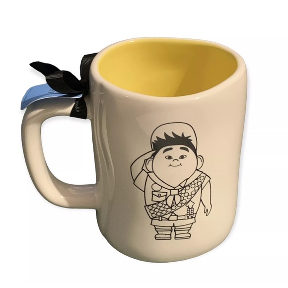 Rae Dunn Disney Pixar UP Mug Wilderness Explorer Double Sided Ceramic NEW 16 oz - Picture 6 of 7